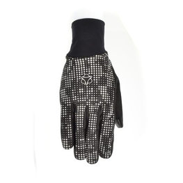 AGU Kolarskie rękawiczki z długimi palcami - WINDPROOF II HIVIS - czarny