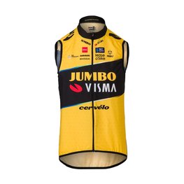 AGU Kamizelka kolarska - JUMBO-VISMA 2023 - czarny/żółty