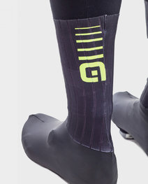 ALÉ Kolarskie ochraniacze na buty rowerowe - WHIZZY WINTER - czarny/żółty