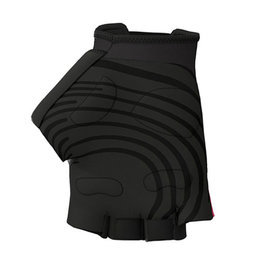 ALÉ Kolarskie rękawiczki z krótkimi palcami - DOTS  - różowy/czarny