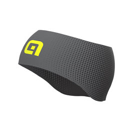 ALÉ Opaska kolarska - DOTS - czarny/żółty/szary