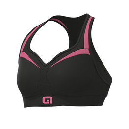 ALÉ Biustonosz - INTIMO - czarny/różowy