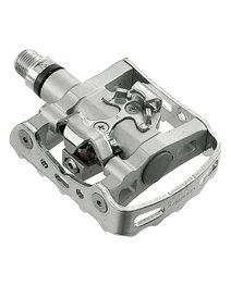 SHIMANO pedały - PEDALS M324 - srebrny