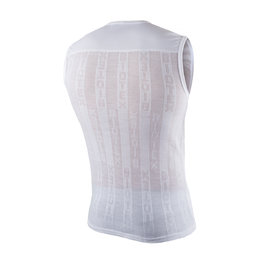 BIOTEX Kolarski bezrękawnik - WINDPROOF - biały