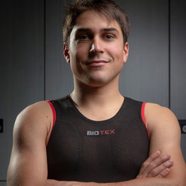 BIOTEX Podkoszulek kolarski - SUN  - czarny