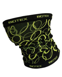 BIOTEX Komin kolarski - MULTIFUNCTIONAL - czarny/żółty