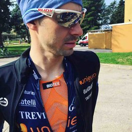 BIOTEX Podkoszulek kolarski - POWERFLEX - pomarańczowy