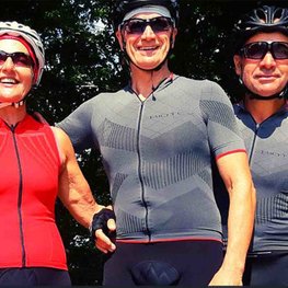 BIOTEX Koszulka kolarska z krótkim rękawem - SOFFIO - szary