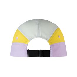 BUFF Czapka kolarska - DOMUS LILAC - biały/fioletowy/żółty