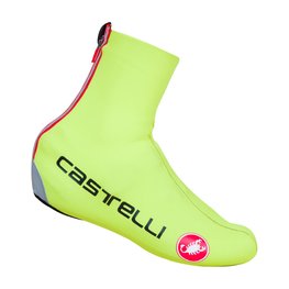 CASTELLI Kolarskie ochraniacze na buty rowerowe - DILUVIO C - żółty