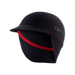 CASTELLI Czapka kolarska - NANO THERMAL - czarny
