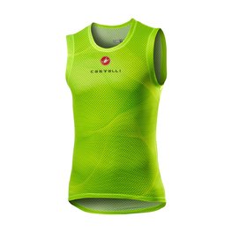 CASTELLI Kolarski bezrękawnik - PRO MESH - żółty