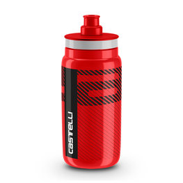 CASTELLI Bidon kolarski - FLY TEAM 550 ML - czerwony