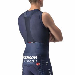 CASTELLI Kolarski bezrękawnik - SOUDAL QUICK-STEP - niebieski