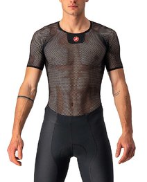 CASTELLI Kolarska koszulka z krótkim rękawem - CORE MESH 3 - czarny