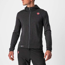 CASTELLI Bluza - MILANO FZ FLEECE - czarny