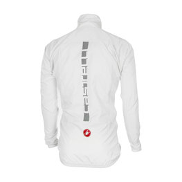 CASTELLI Kolarska kurtka przeciwwiatrowa - SQUADRA ER - biały