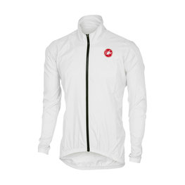 CASTELLI Kolarska kurtka przeciwwiatrowa - SQUADRA ER - biały