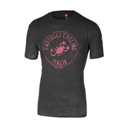 CASTELLI Kolarska koszulka z krótkim rękawem - ARMANDO - różowy/szary