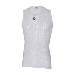 CASTELLI Kolarski bezrękawnik - CORE MESH 3 - biały