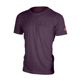 CASTELLI Kolarska koszulka z krótkim rękawem - BASSORILIEVO - różowy