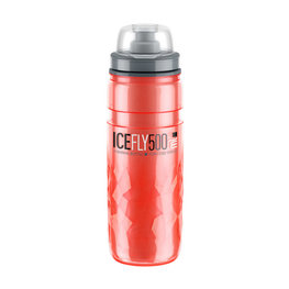 ELITE Bidon kolarski - ICE FLY MTB 500 ml - czerwony