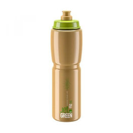 ELITE Bidon kolarski - JET GREEN 950 ml - brązowy
