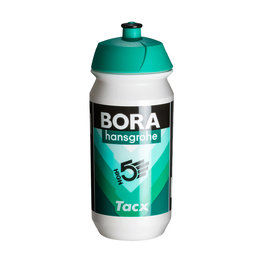 Bidon kolarski - BORA 2019 500 ml - biały/zielony