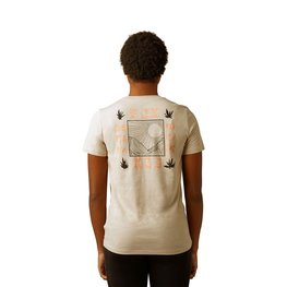 FOX Kolarska koszulka z krótkim rękawem - HINKLEY LADY - beżowy