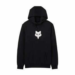 FOX Bluza - FOX HEAD FLEECE PO - czarny