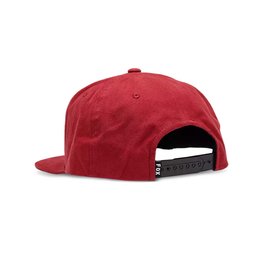 FOX Czapka kolarska - FOX HEAD SNAPBACK - czerwony
