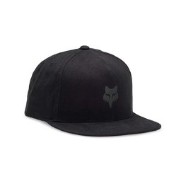 FOX Czapka kolarska - FOX HEAD SNAPBACK - czarny