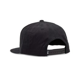 FOX Czapka kolarska - FOX HEAD SNAPBACK - czarny