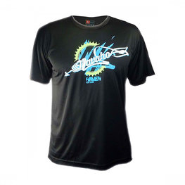 HAVEN Koszulka kolarska z krótkim rękawem - NAVAHO MTB - czarny/biały