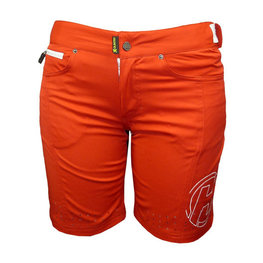 HAVEN Krótkie spodnie kolarskie bez szelek - AMAZON LADY - czerwony