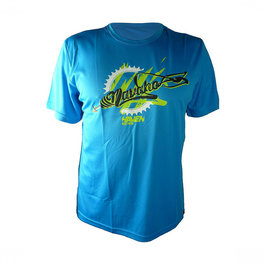 HAVEN Koszulka kolarska z krótkim rękawem - NAVAHO MTB - zielony/niebieski