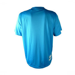 HAVEN Koszulka kolarska z krótkim rękawem - NAVAHO MTB - pomarańczowy/niebieski