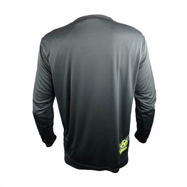 HAVEN Letnia koszulka kolarska z długim rękawem - NAVAHO LONG MTB - zielony/czarny