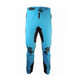 HAVEN Długie spodnie kolarskie bez szelek - RIDE-KI LONG - niebieski/czarny