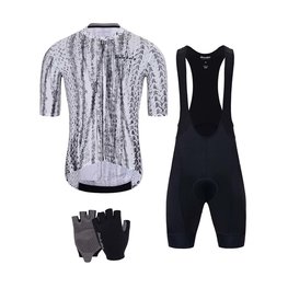 HOLOKOLO Kolarski mega zestaw - TYRES ELITE - czarny/biały