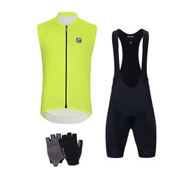 HOLOKOLO Kolarski mega zestaw - AIRFLOW - czarny/żółty