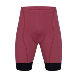HOLOKOLO Krótkie spodnie kolarskie bez szelek - ELITE - czarny/czerwony