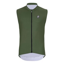 HOLOKOLO Koszulka kolarska bez rękawów - AIRFLOW - zielony