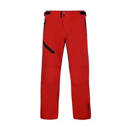 HOLOKOLO Długie spodnie kolarskie bez szelek - TRAILBLAZE LONG - czarny/czerwony