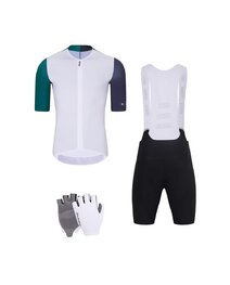 HOLOKOLO Kolarski mega zestaw - PERFORMANCE - czarny/fioletowy/biały/zielony