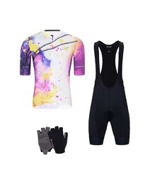 HOLOKOLO Kolarski mega zestaw - SPLASH - czarny/fioletowy/szary