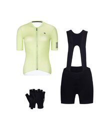 RIVANELLE Kolarski mega zestaw - VICTORIOUS - jasnozielony/czarny