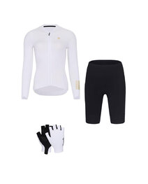 RIVANELLE Kolarski mega zestaw - VICTORIOUS - biały/czarny