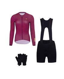 RIVANELLE Kolarski mega zestaw - VICTORIOUS - bordowy/czarny