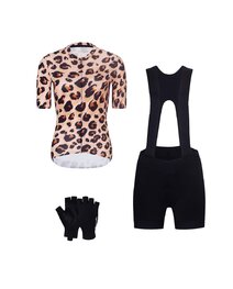 RIVANELLE Kolarski mega zestaw - WILDCAT II - brązowy/czarny